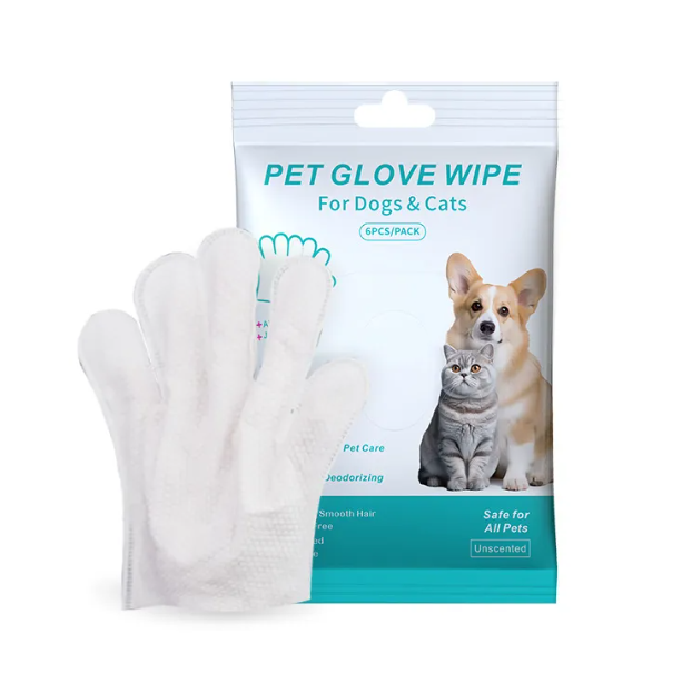 Pet Cleaning Wipes &amp; Gloves — Clean Without a Bath