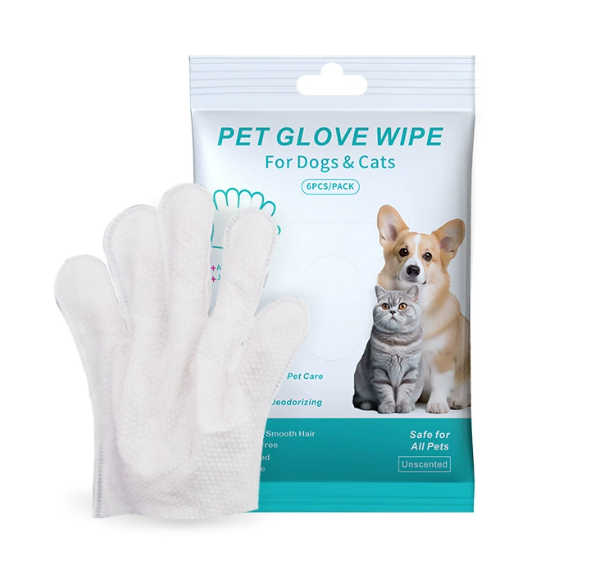 Pet Cleaning Wipes &amp; Gloves — Clean Without a Bath