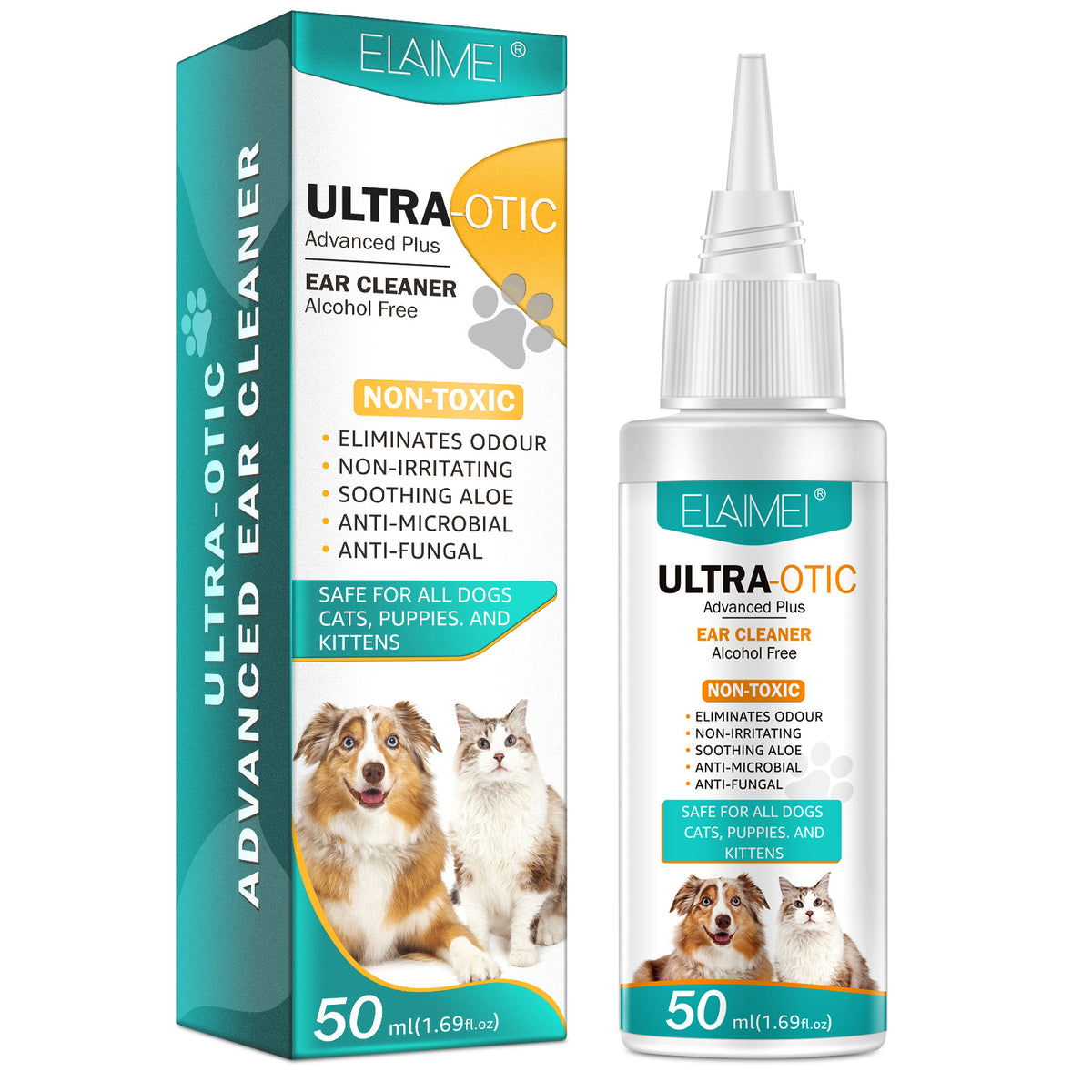 Pet Ear Cleaner 50ml — Stop the Head Shaking