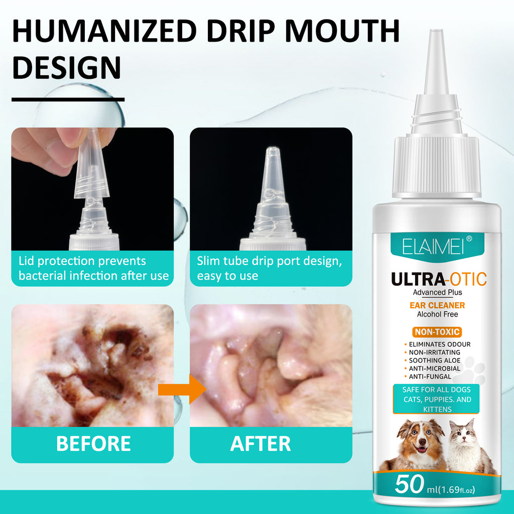 Pet Ear Cleaner 50ml — Stop the Head Shaking
