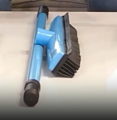 Pet Hair Removal Broom — Pulls Fur Out of Carpet
